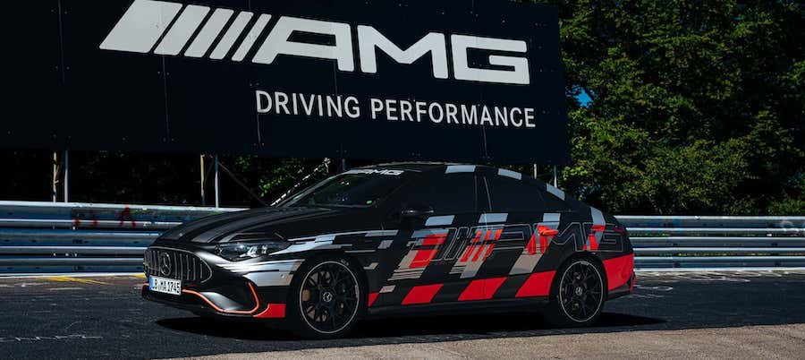 Mercedes-AMG's New Sedan Just Claimed A Nürburgring Record: 'Fastest Car In Its Class'