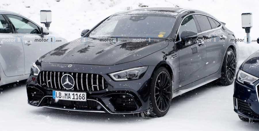Mercedes-AMG GT 73 Spied With Plug-In Hybrid Power