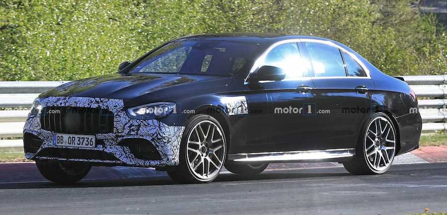 2021 Mercedes-AMG E63 Caught Testing Hard At The ‘Ring