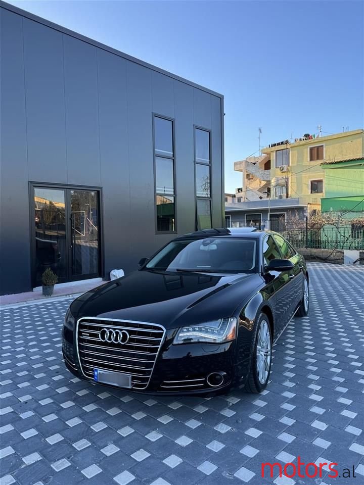 2012' Audi A8 photo #1