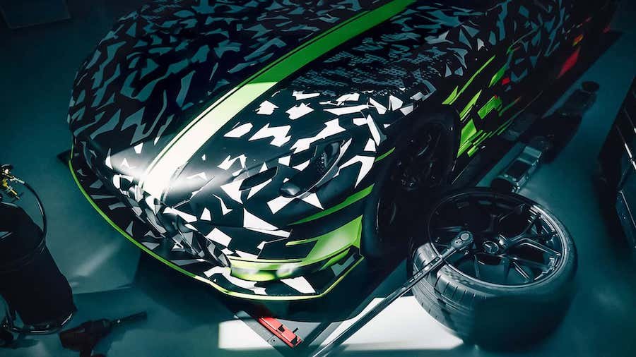 The Mercedes-AMG GT Track Sport Is Coming With V-8 Power