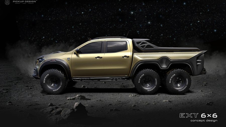 Mercedes X-Class 6X6 From Carlex Will Be A Gnarly, Off-Road Rig