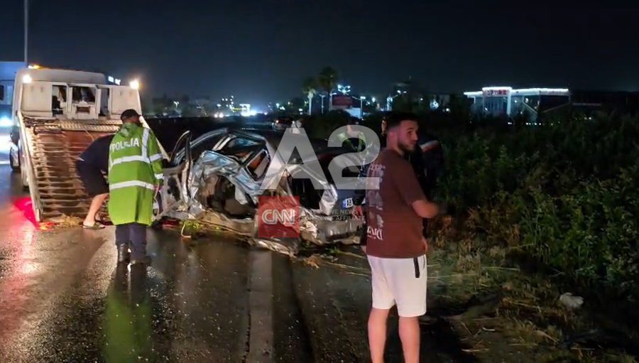Aksident i rëndë në autostradën Tiranë-Durrës, 03.06.2026