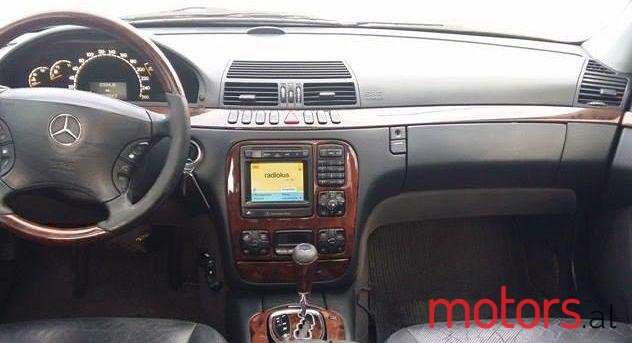 2000' Mercedes-Benz S-Class photo #3
