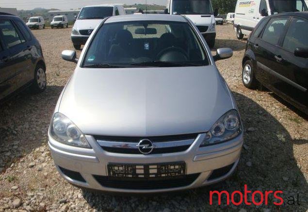 2005' Opel Corsa photo #1