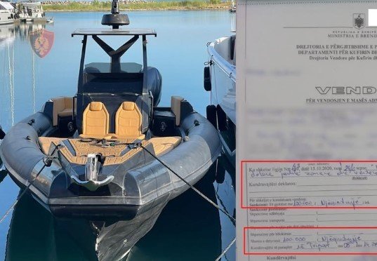 Rrezikuan pushuesit,gjobiten../Bllokohet një gomone e një Jet Ski në Radhimë e Tale