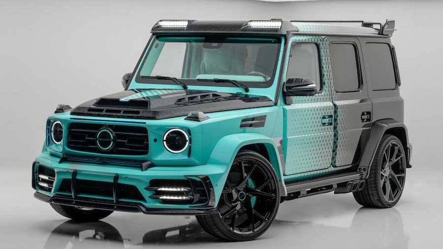 One-Off Mercedes-AMG G63 By Mansory Gets Unique Faded Color Scheme