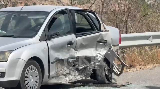 Aksident në Rrugën e Kombit