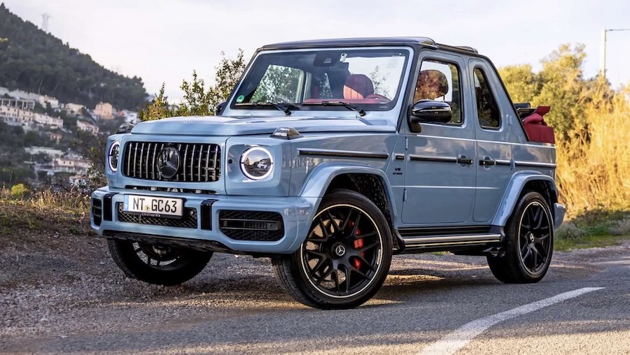 New Mercedes-AMG G63 Cabriolet Gets Suicide Doors, $1.3-Million Price Tag