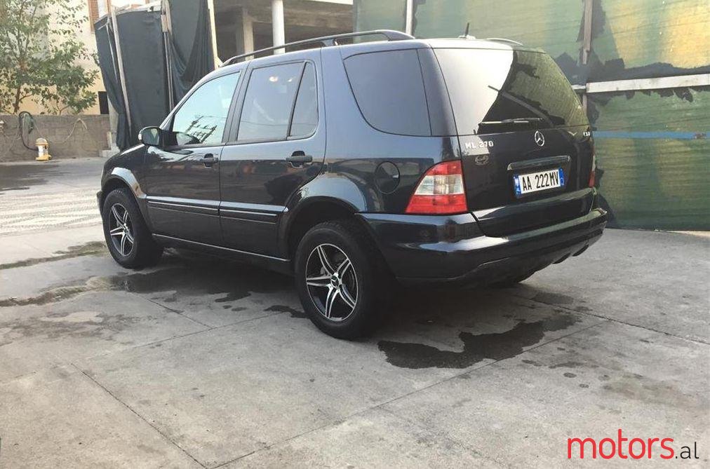 2002' Mercedes-Benz ML 270 photo #1