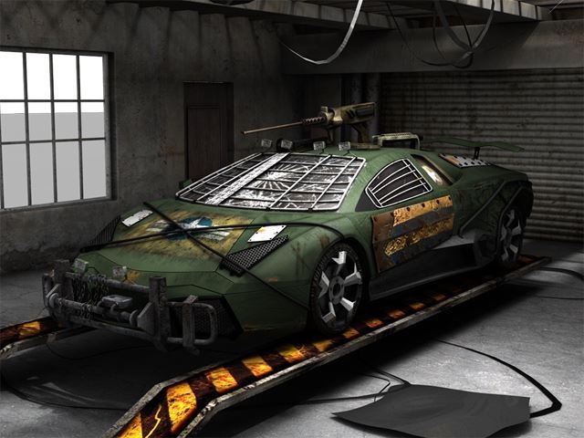 The Lamborghini Reventon Would Be The Ultimate Zombie-Fighting Supercar
