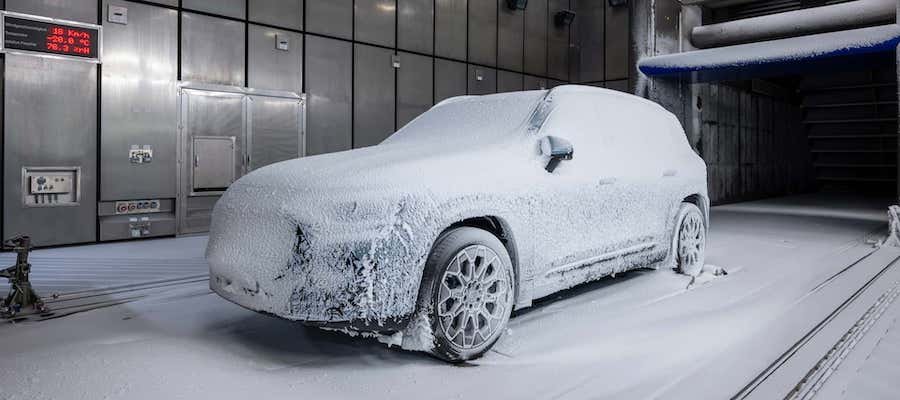 First images of new Mercedes GLB ahead of December debut