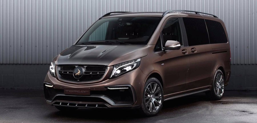 Mercedes-Benz V-Class Gets An Exterior-Only Facelift From TopCar