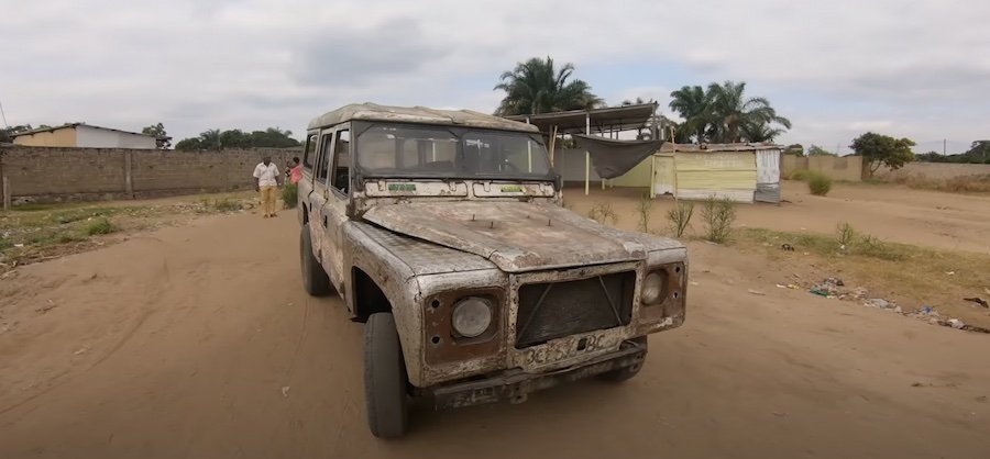 This Is The Most Beat-Up Land Rover Defender We’ve Ever Seen