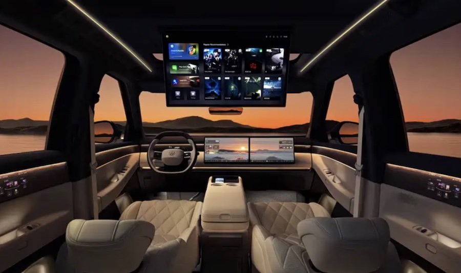 Volkswagen’s Giant SUV For China Is A Rolling Screen Fest