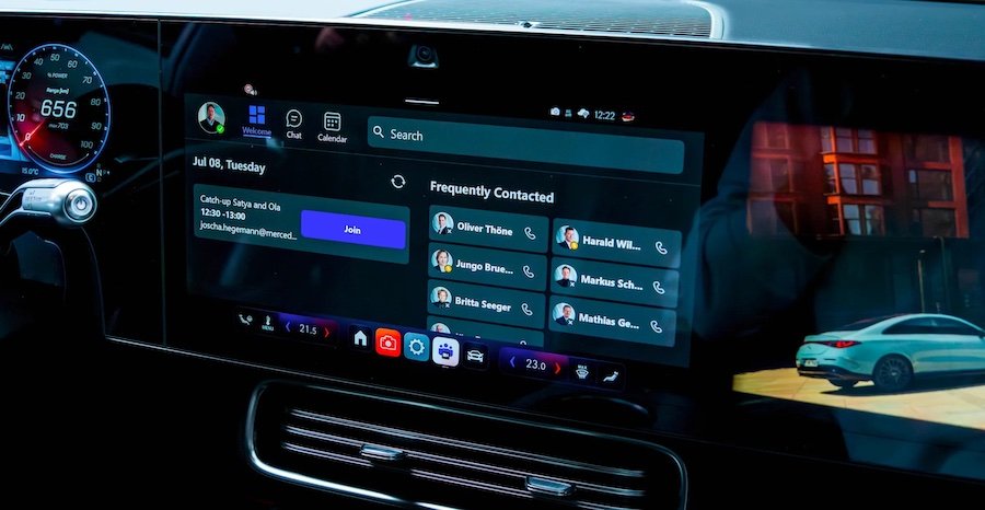 Mercedes Gives Customers the One Thing They've Always Wanted: Microsoft Teams