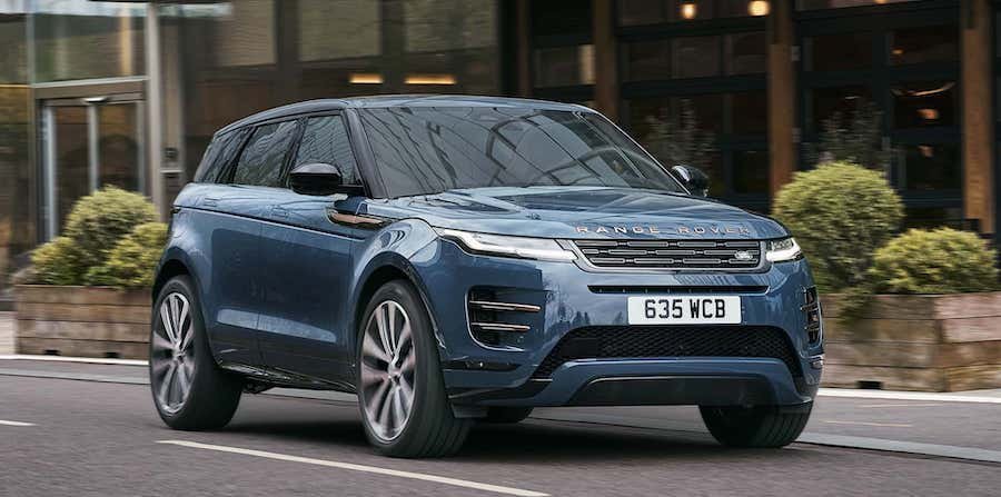 2024 Range Rover Evoque Debuts: New Lights, More Cameras, Curved Display