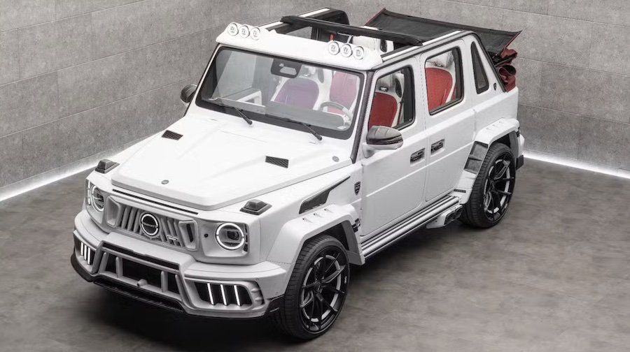 The Mansory Speranza Is A Gaudy Reworked G-Class Landaulet Conversion Just In Time For Summer
