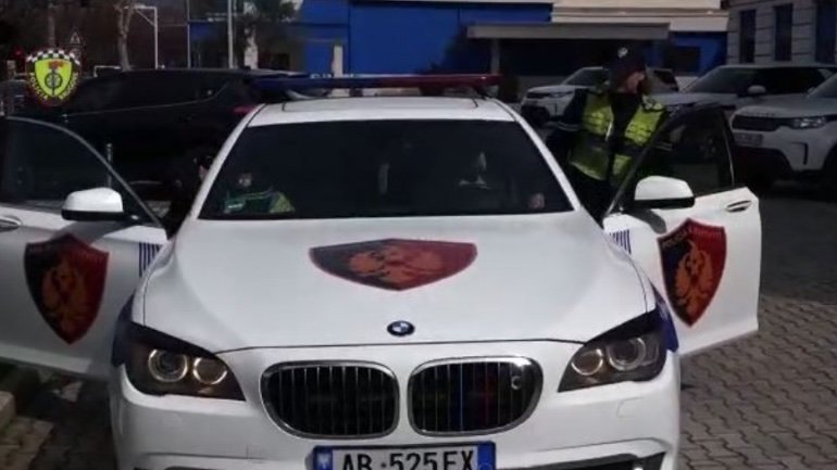 15 makina të sekuestruara i shtohen flotës së policisë, një prej tyre e blinduar