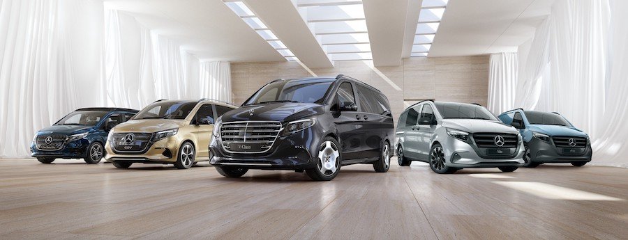 2024 Mercedes V-Class / V-Class Marco Polo, Vito / eVito, And EQV Revealed