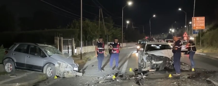 Aksident në aksin Shëngjin-Lezhë, 16.08.2026