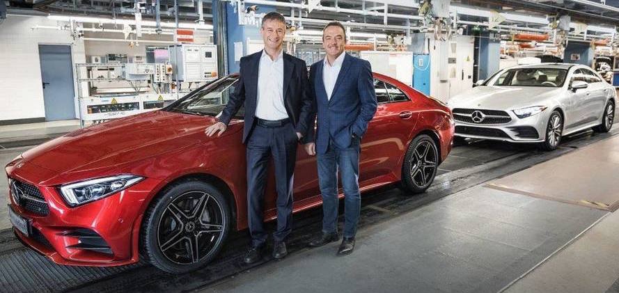 CLS Production Starts; Mercedes Says It Invented The 4-Door Coupe
