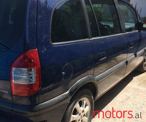 2004' Opel Zafira photo #1