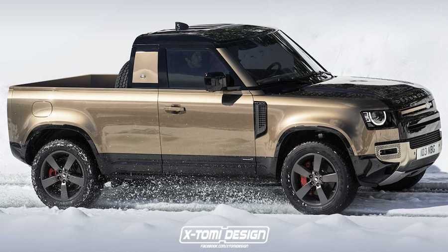 Land Rover Strongly Suggests Defender Pickup Is Planned