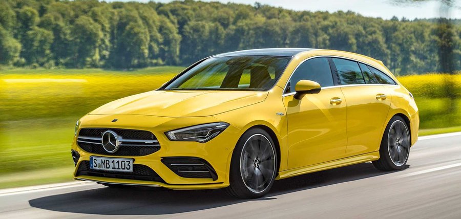 Mercedes-AMG CLA 35 Shooting Brake Debuts With Svelte Styling
