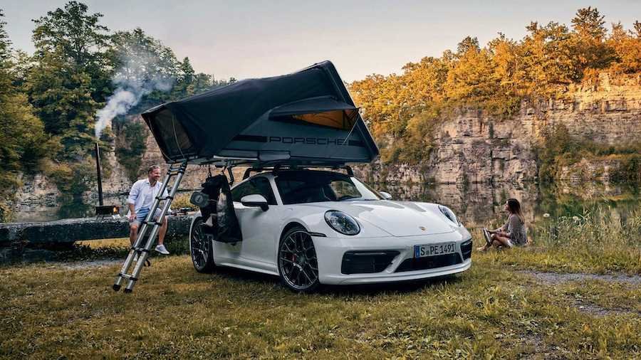 Porsche Roof Tent Turns Sports Cars Into Campers With OEM Quality