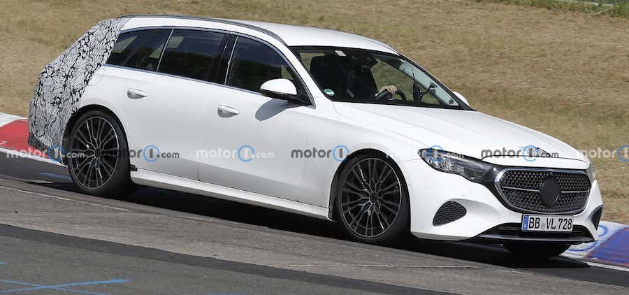 Mercedes-Benz E-Class Estate Spied On The Nurburgring