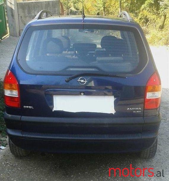 2000' Opel Zafira photo #5