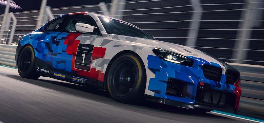 BMW's New M2 Race Car Only Has Four Cylinders