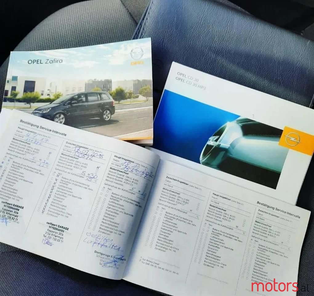 2008' Opel Zafira photo #6