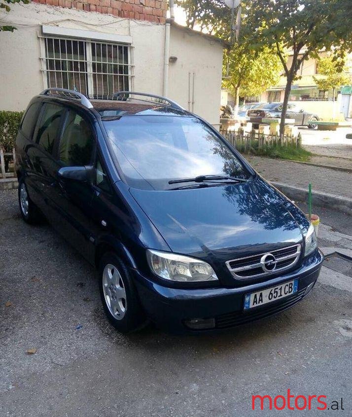 2003' Opel Zafira photo #2