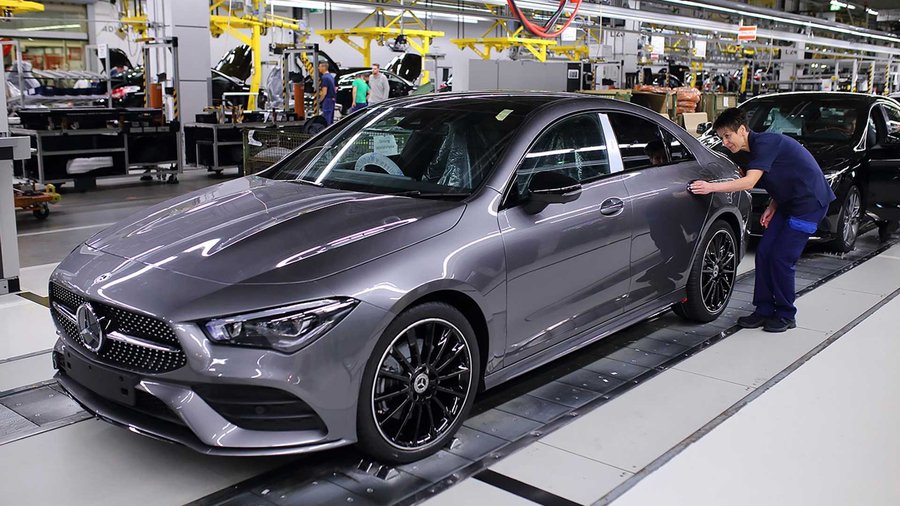 2020 Mercedes-Benz CLA-Class production starts in Hungary