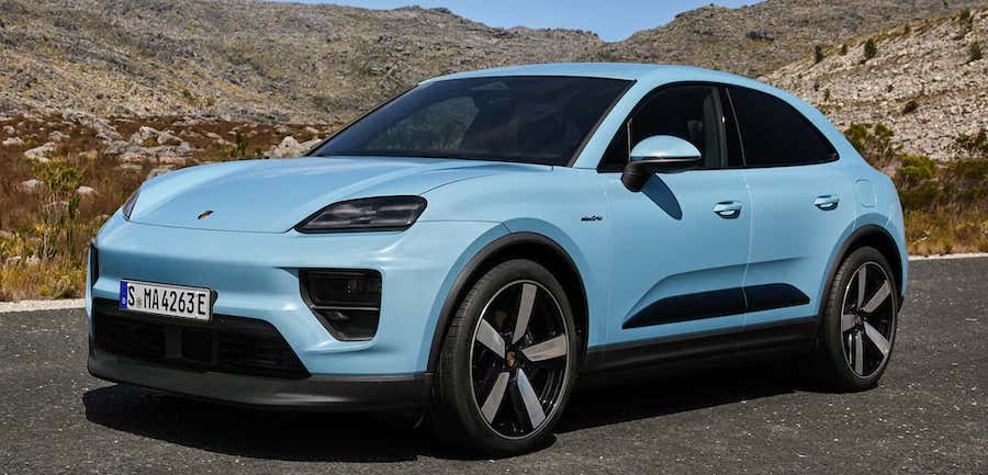 The Porsche Macan Electric Is Being Recalled Because Its Headlights Are Too Bright