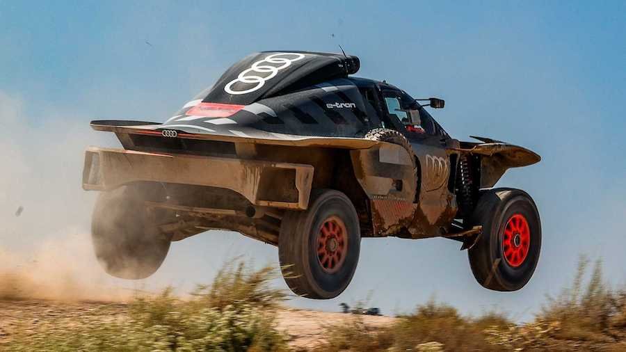 Audi RS Q E-Tron E2 Is An Updated Off-Road Racer Destined For Dakar