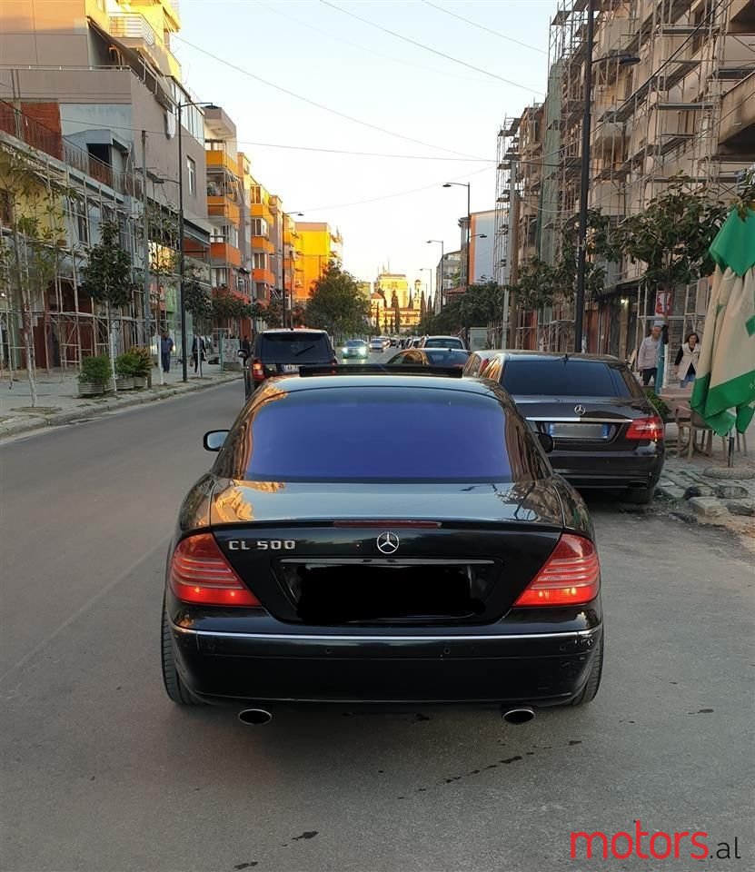 2002' Mercedes-Benz CL 500 photo #3