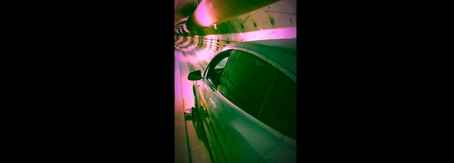Watch a Tesla Model X zoom inside a Boring Company tunnel