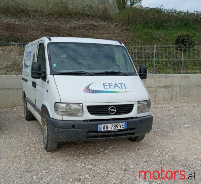 2002' Opel Movano photo #3