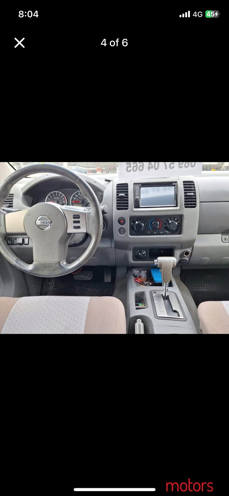 2007' Nissan Frontier motorr v6 4.0 benzin gaz photo #4