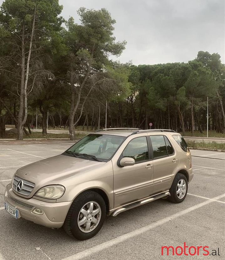 2003' Mercedes-Benz ML 270 photo #1