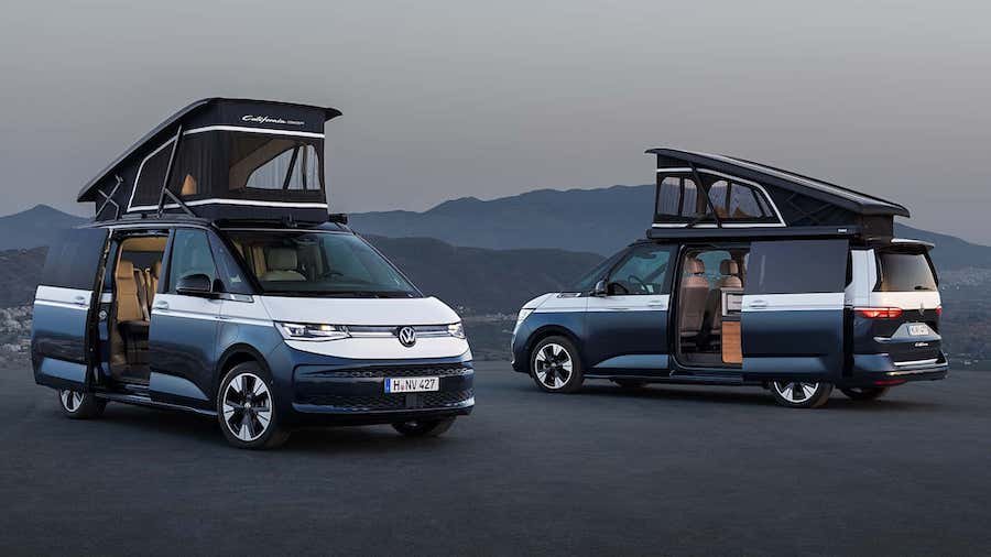 VW T7 California Concept Walkaround Video Showcases Versatile New Camper