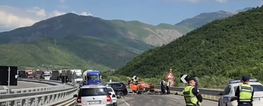 Aksident i rëndë Librazhd–Elbasan, 27.04.2026