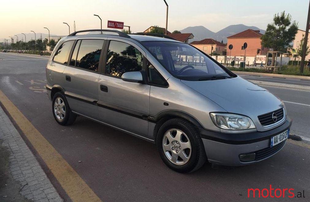 2001' Opel Zafira photo #2