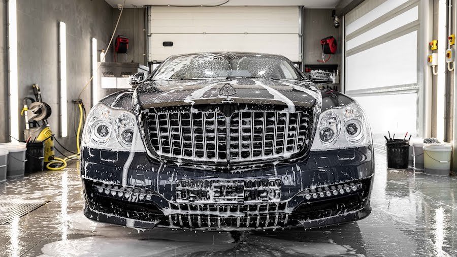 Watch The Ultra-Rare Maybach 57S Coupe By Xenatec Get A Color Change