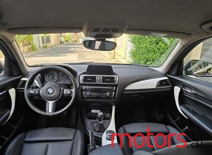 2017' BMW 116 photo #5