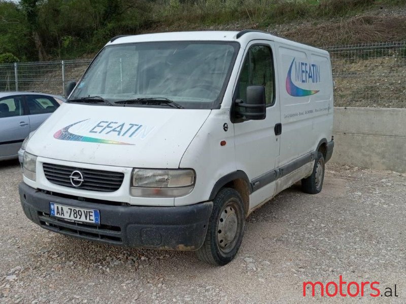 2002' Opel Movano photo #1