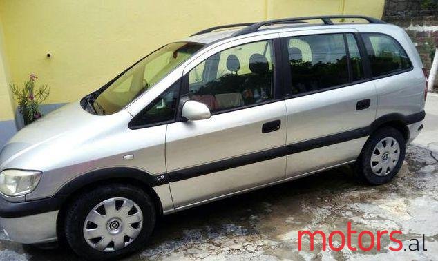 2000' Opel Zafira photo #2